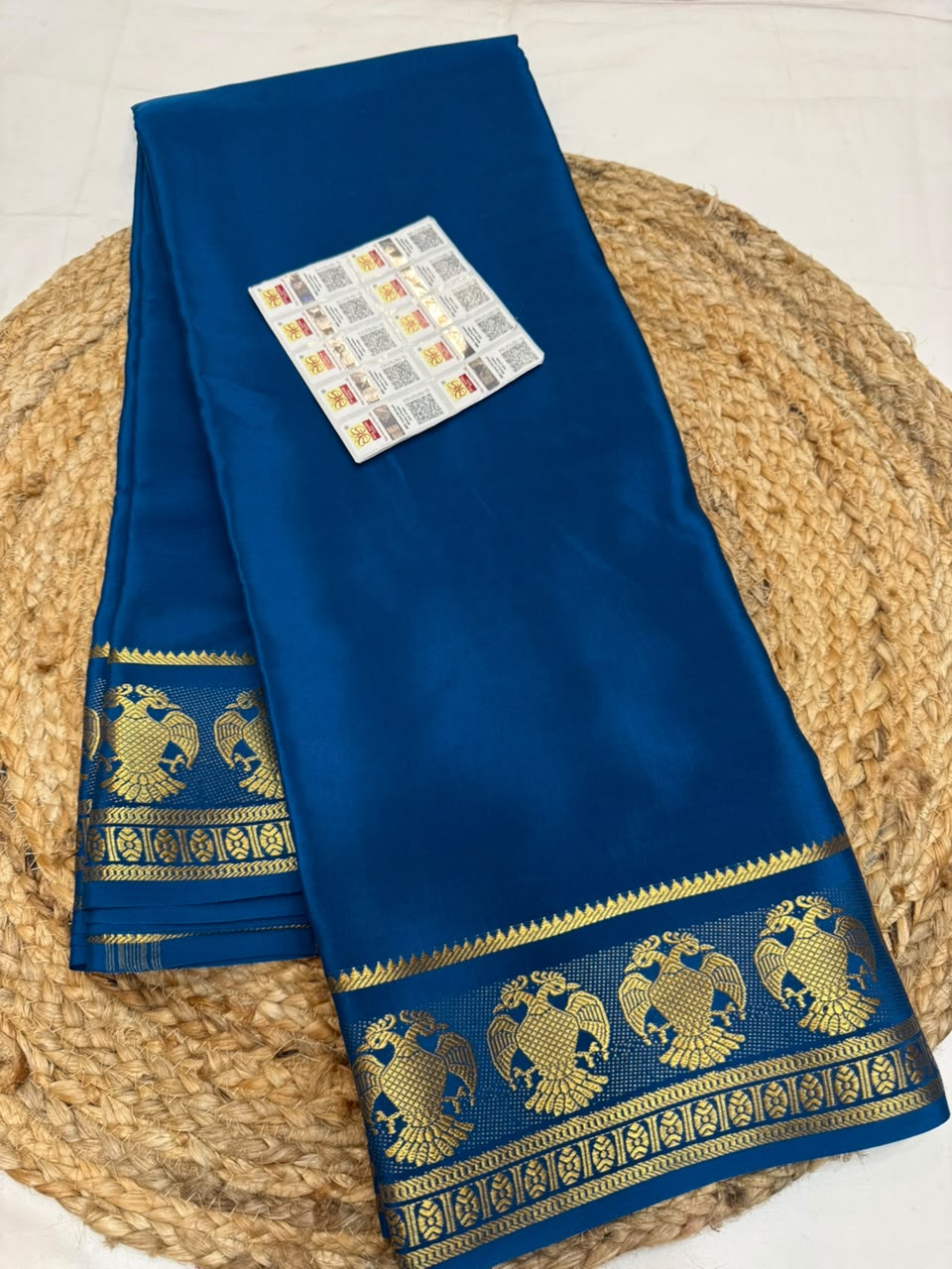 Mysore silk sarees self pattern