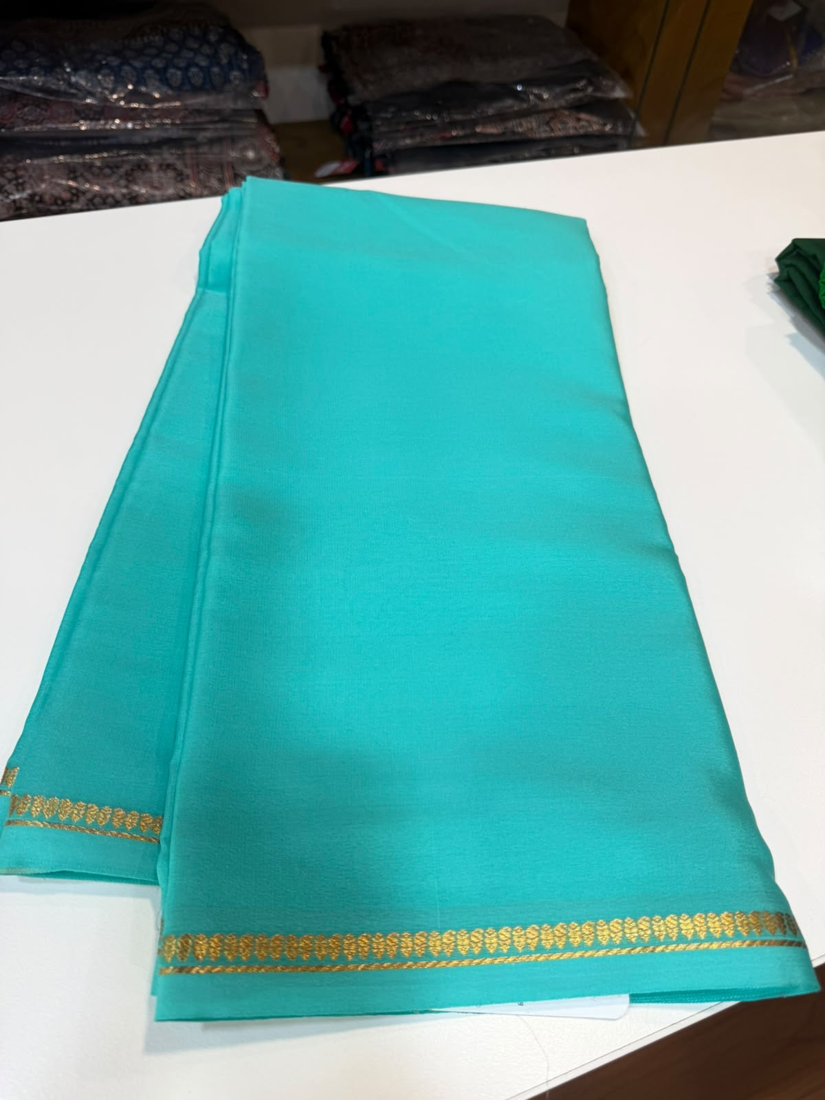 Mysore silk sarees premium zari pattern