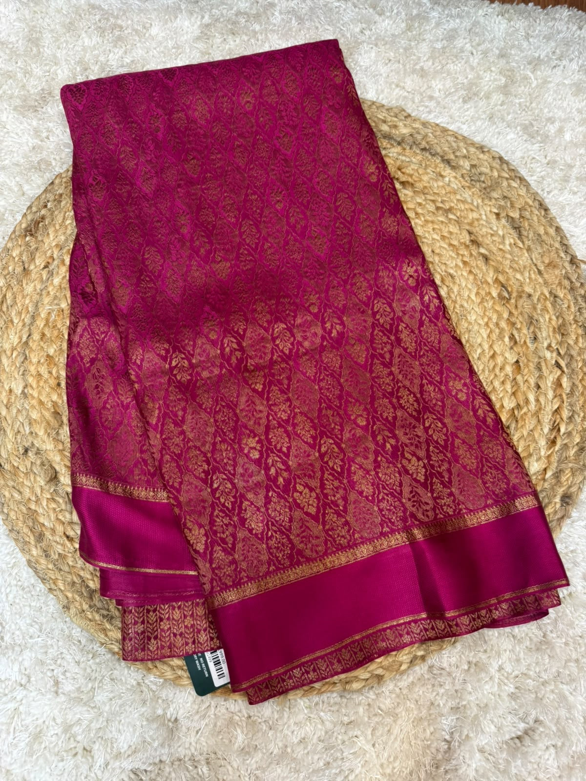 Brocade mysore silk sarees