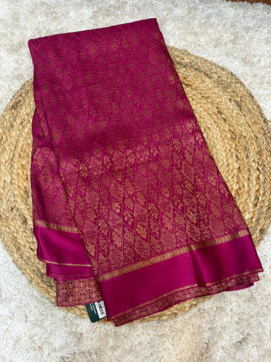 Brocade mysore silk sarees