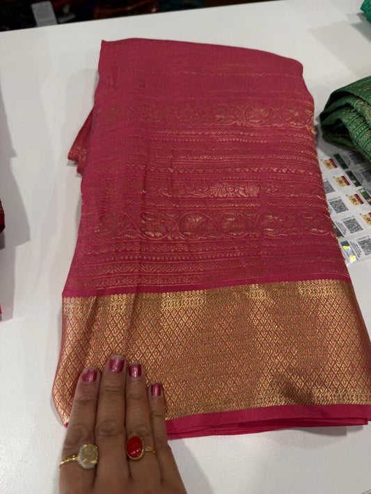 Brocade Mysore silk Saress