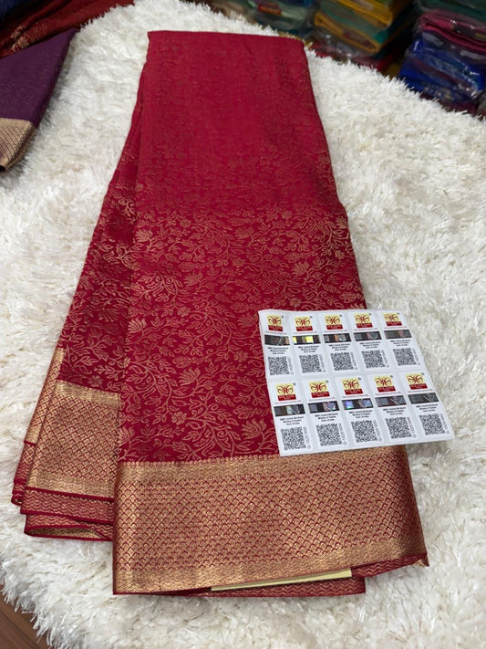 Brocade Mysore silk Saress