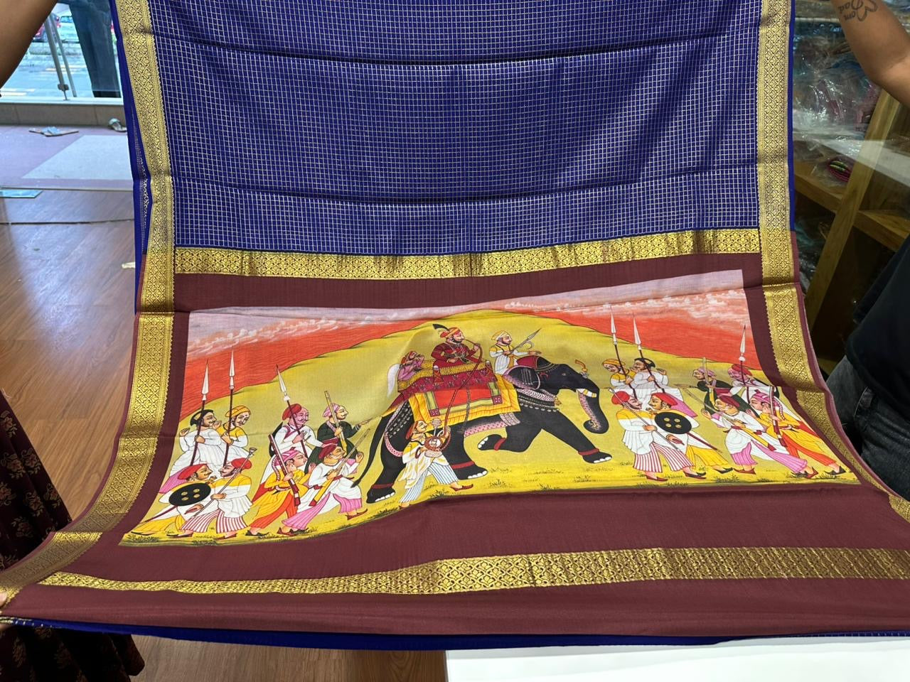 😍Digital print mysore silk sarees 😍