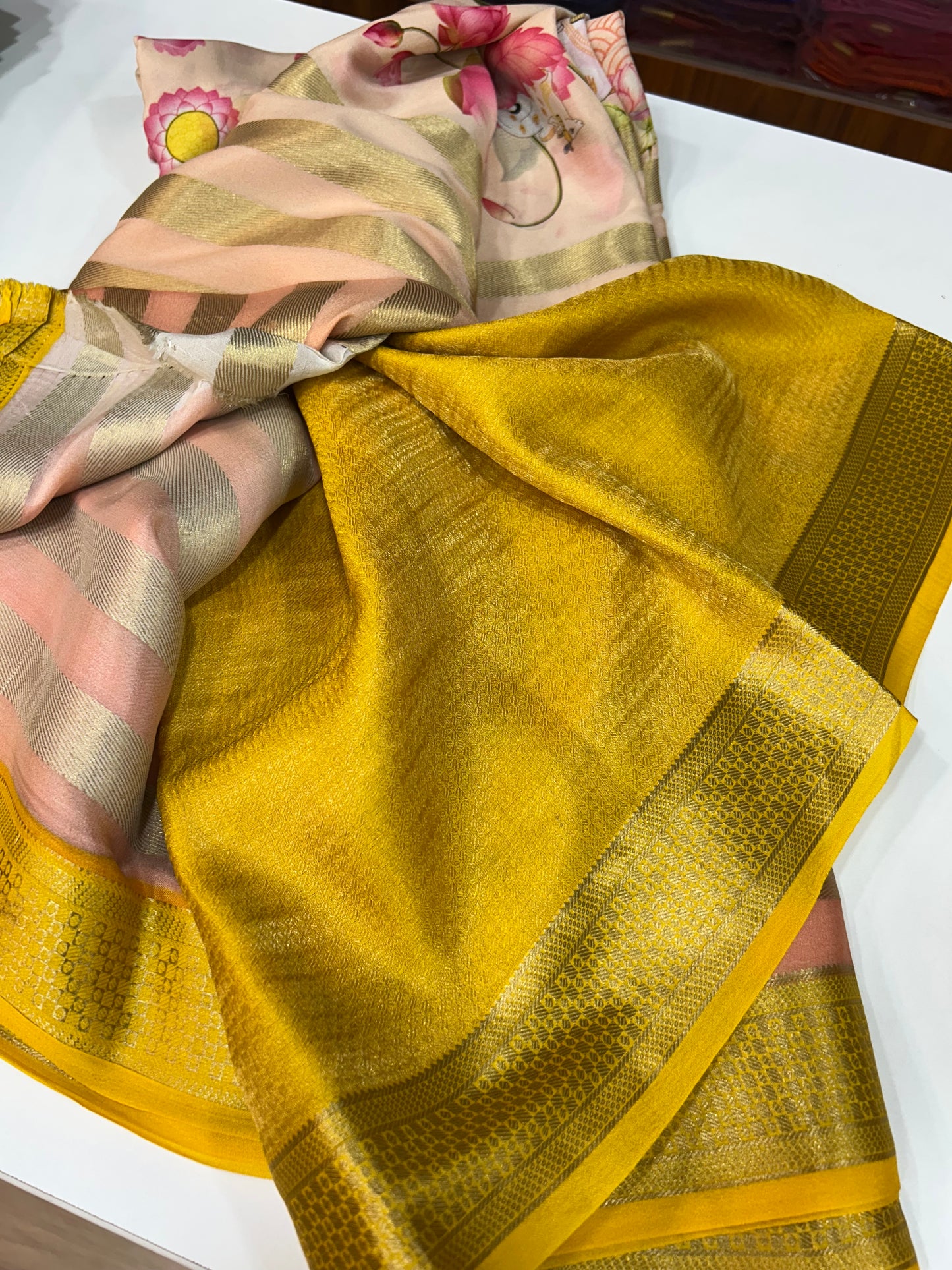 Digital Print Mysore Silk
