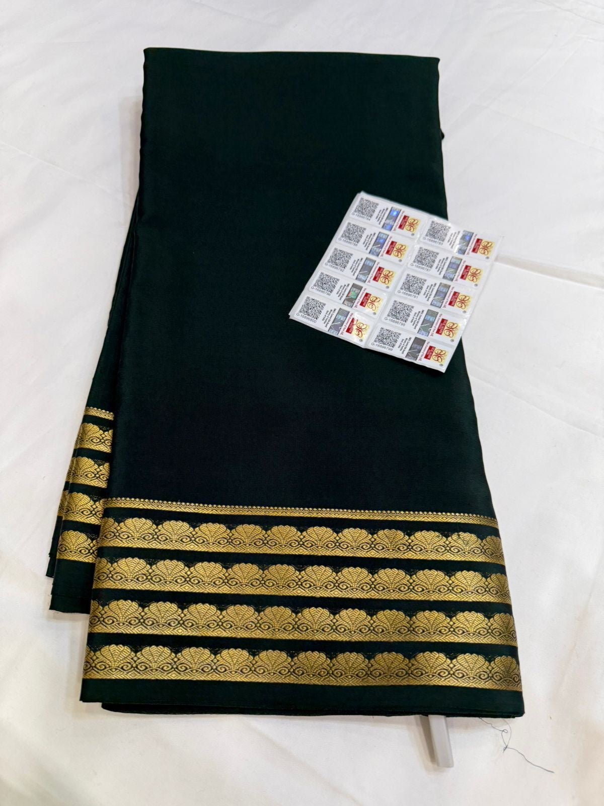 Mysore silk sarees self pattern