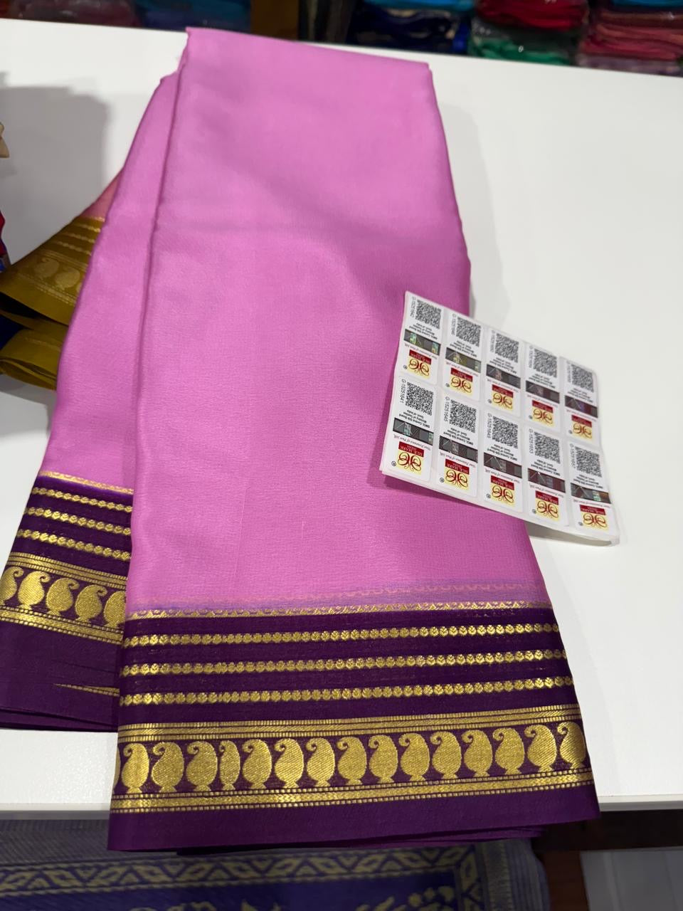 Light weight Mysore silk sarees