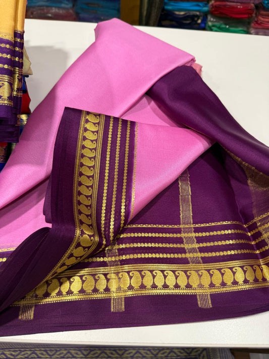 Light weight Mysore silk sarees