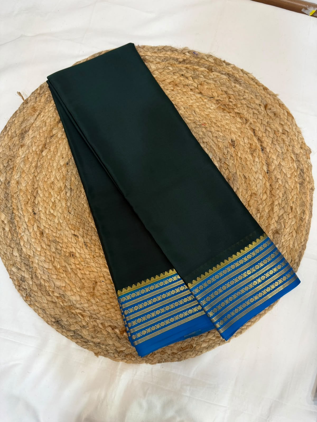 Mysore silk sarees light weight pattern