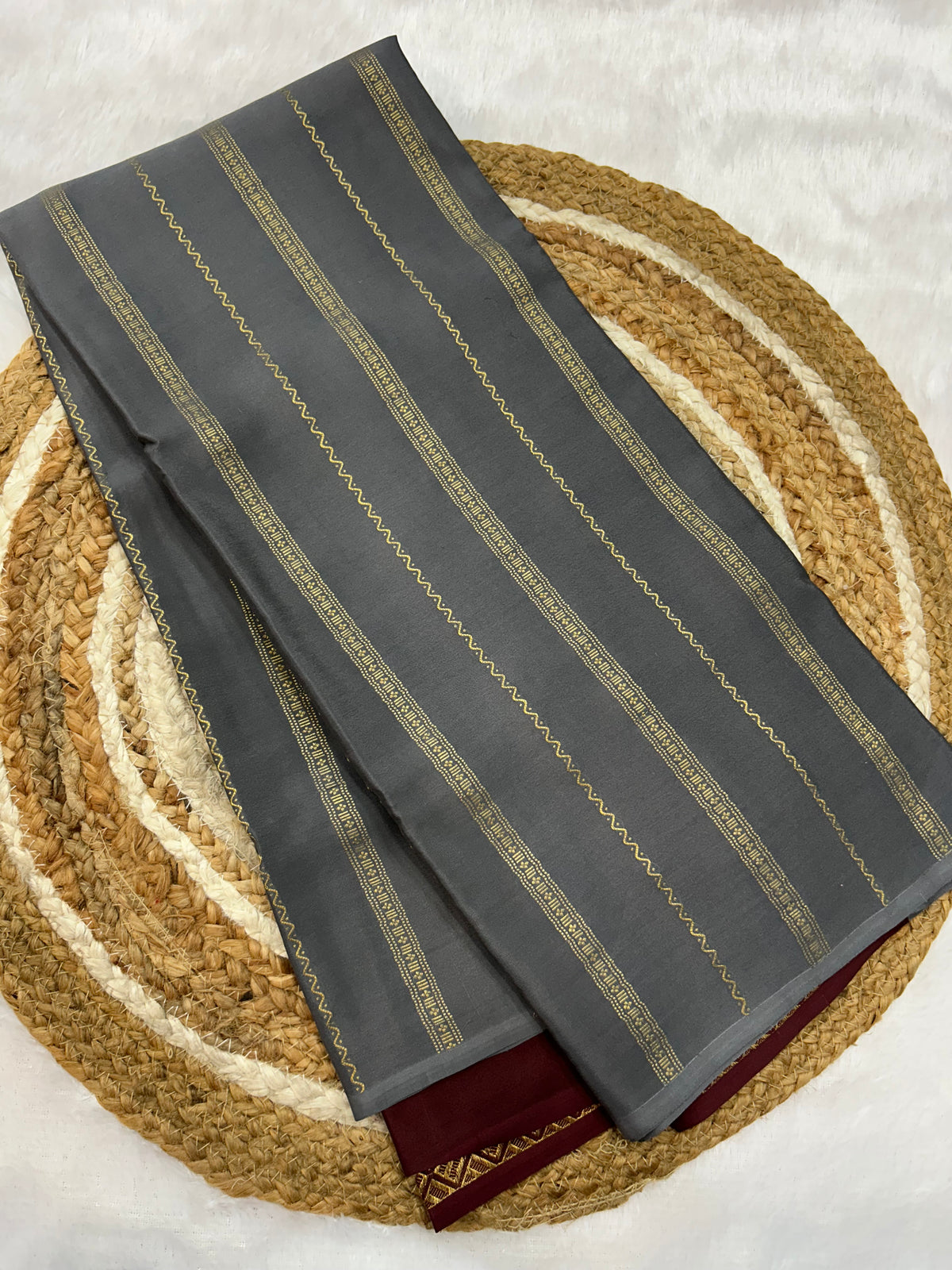 Mysore silk borderless