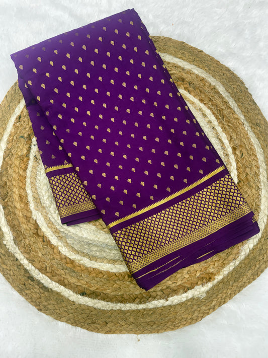 Self butta rich pallu brocade blouse