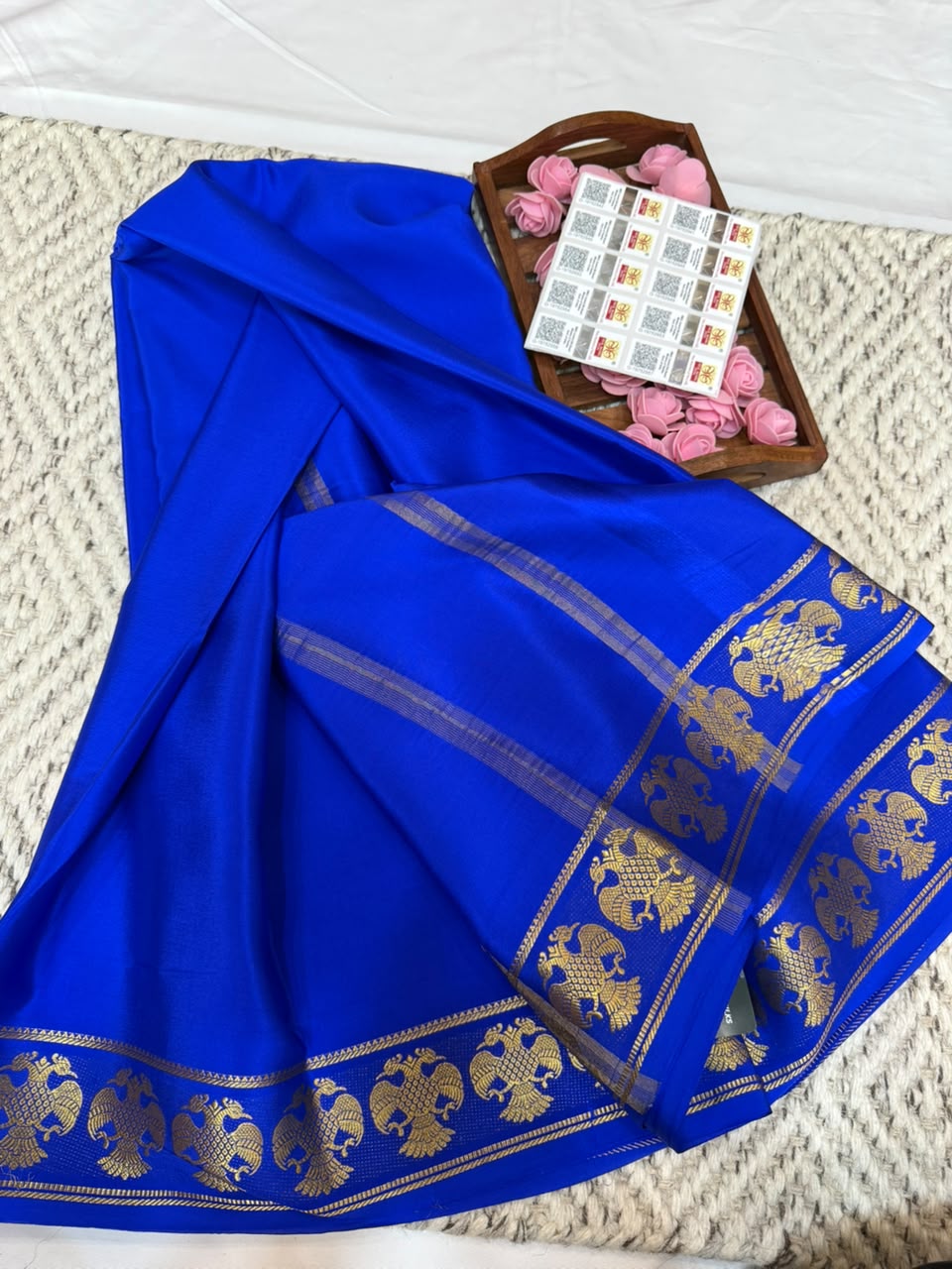 Mysore silk sarees self pattern