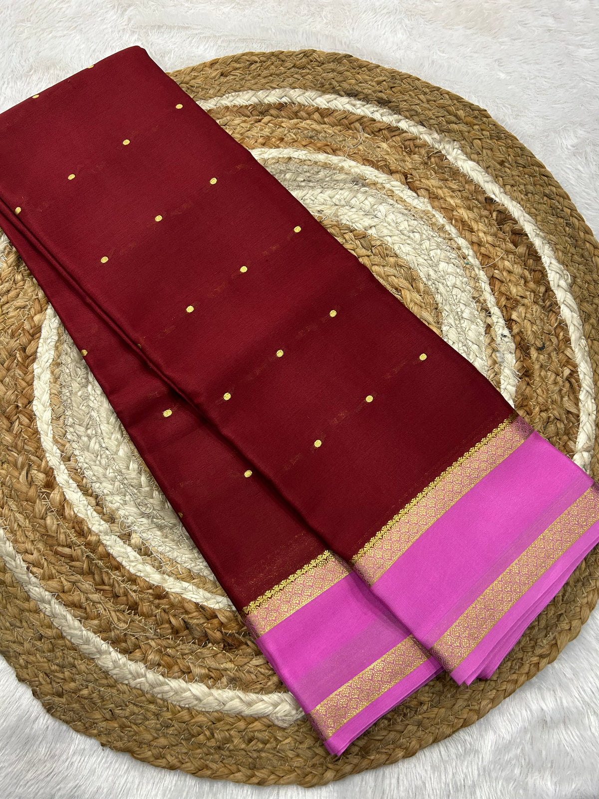 Light weight Mysore silk butta