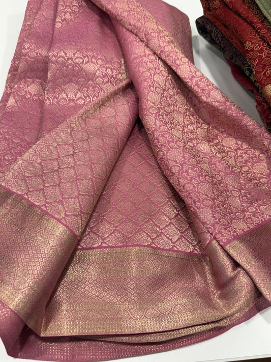 Brocade Mysore silk saree
