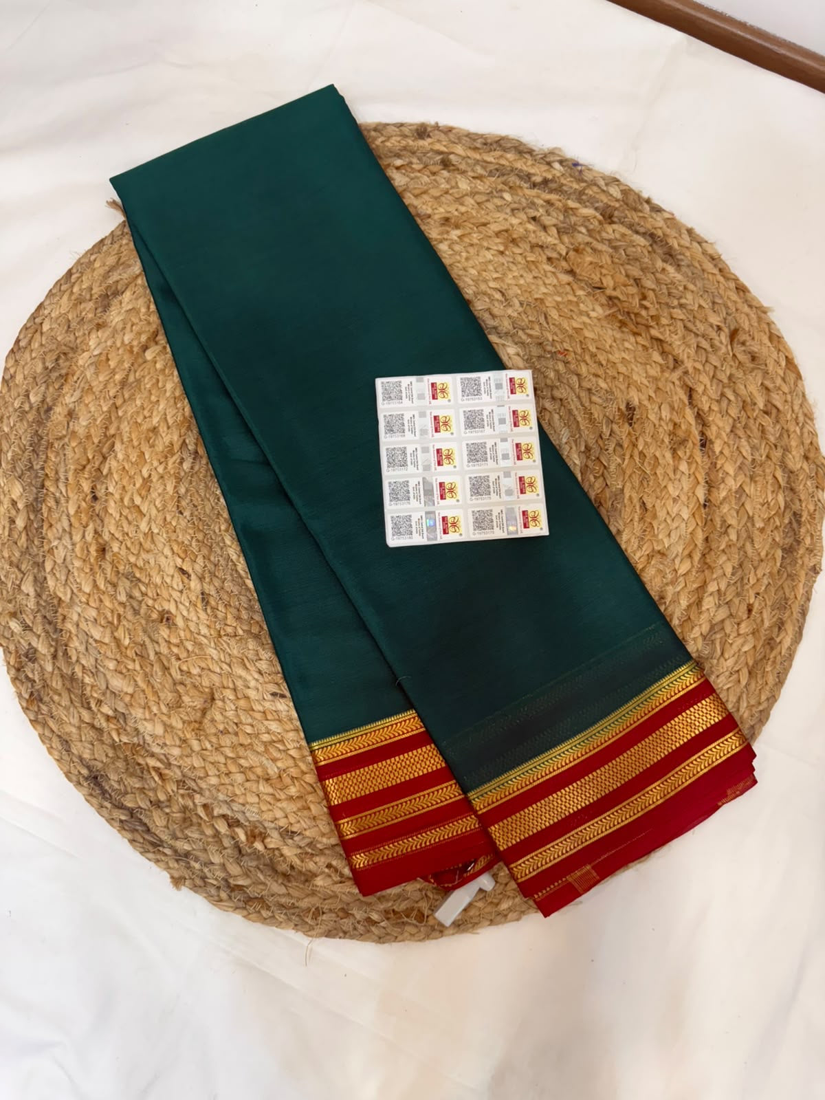Mysore silk sarees light weight pattern