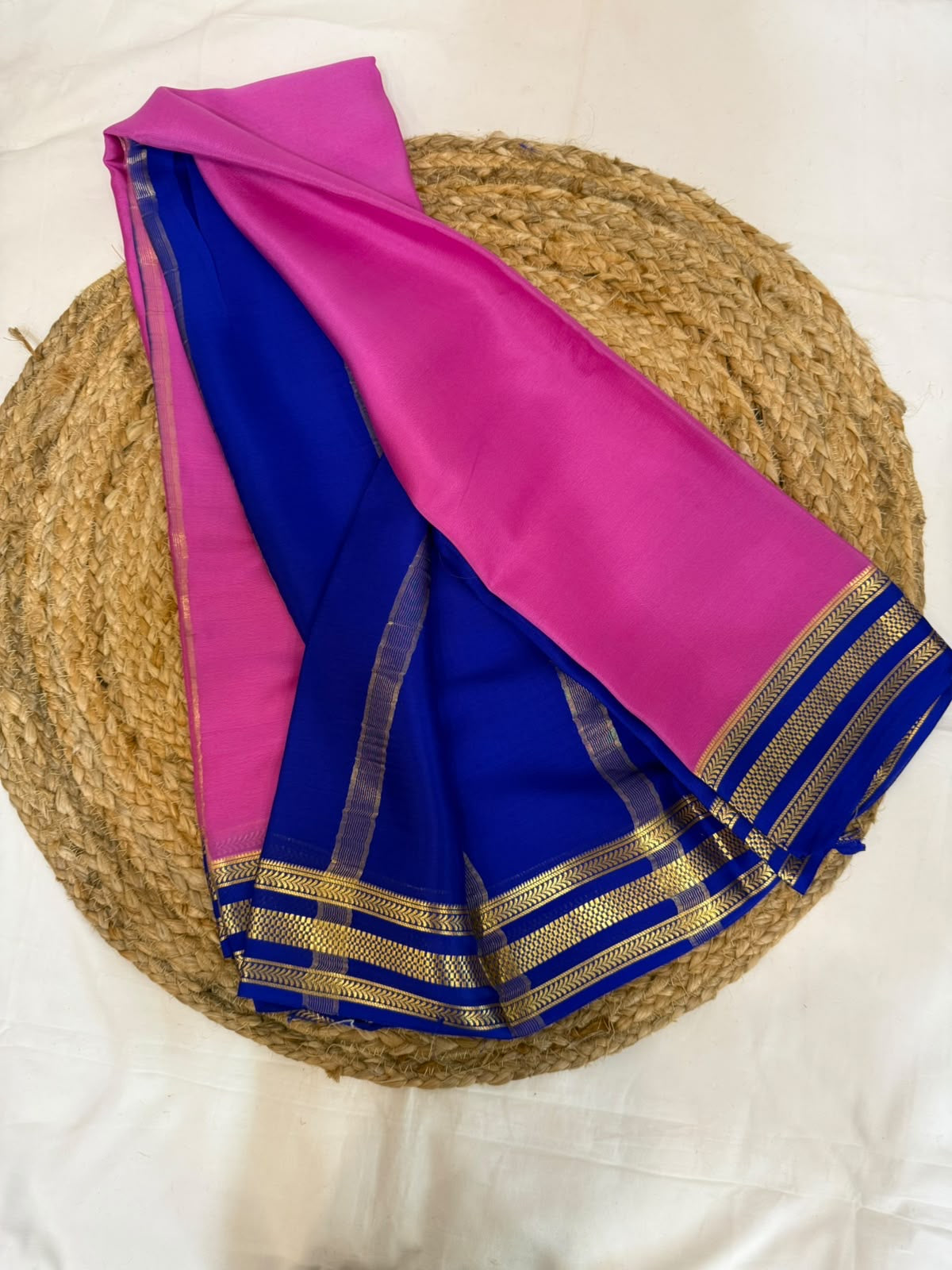 Mysore silk sarees light weight pattern