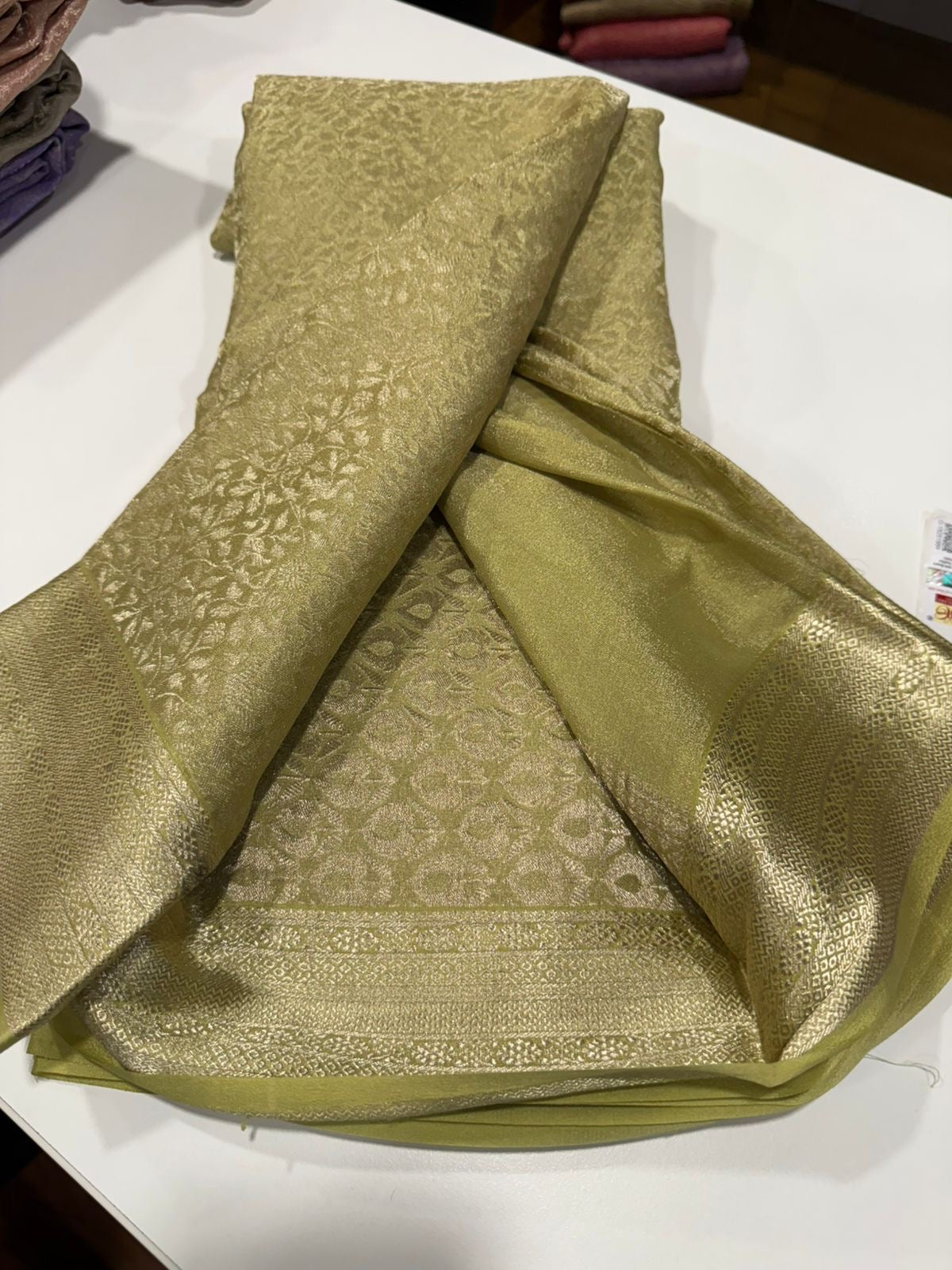 Tissue Brocade Mysore silk Sarees’s
