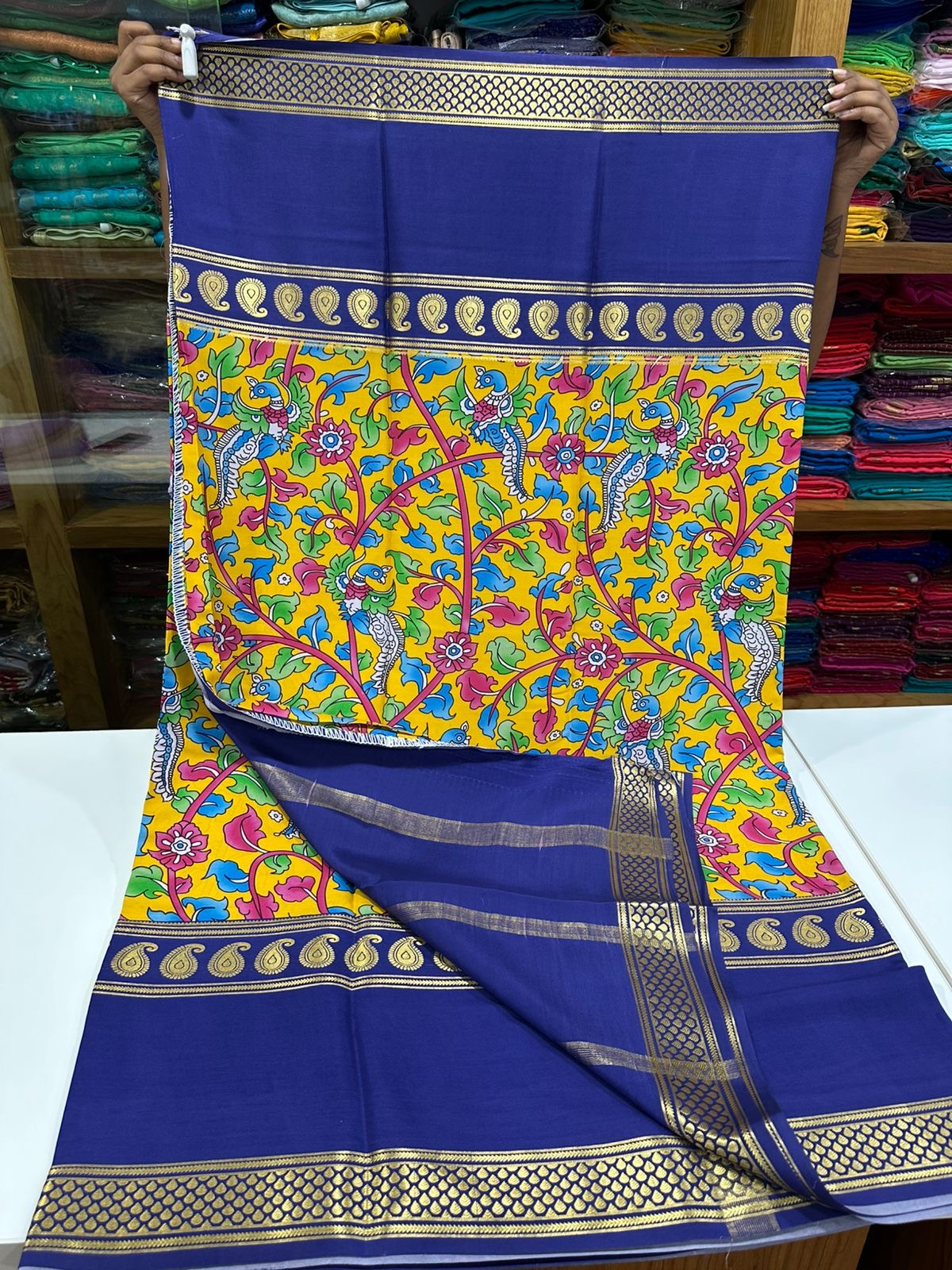 😍Digital print mysore silk sarees 😍