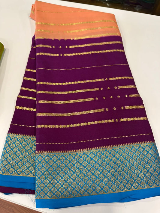 😍All over saree more zari consumption 😍