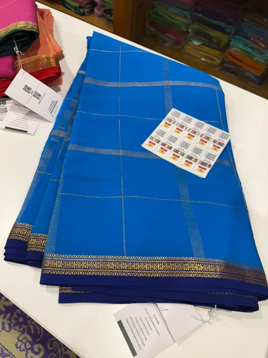 Pure Zari Mysore silk saree