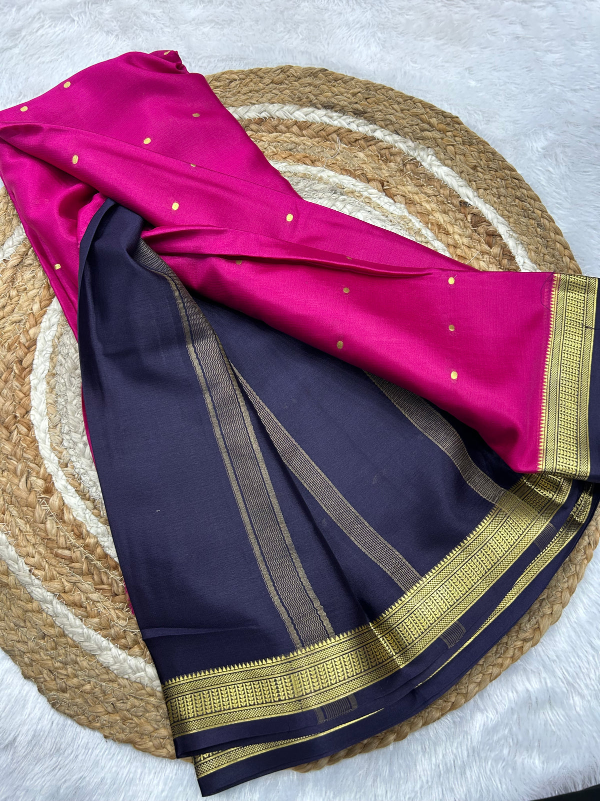 Light weight Mysore silk butta
