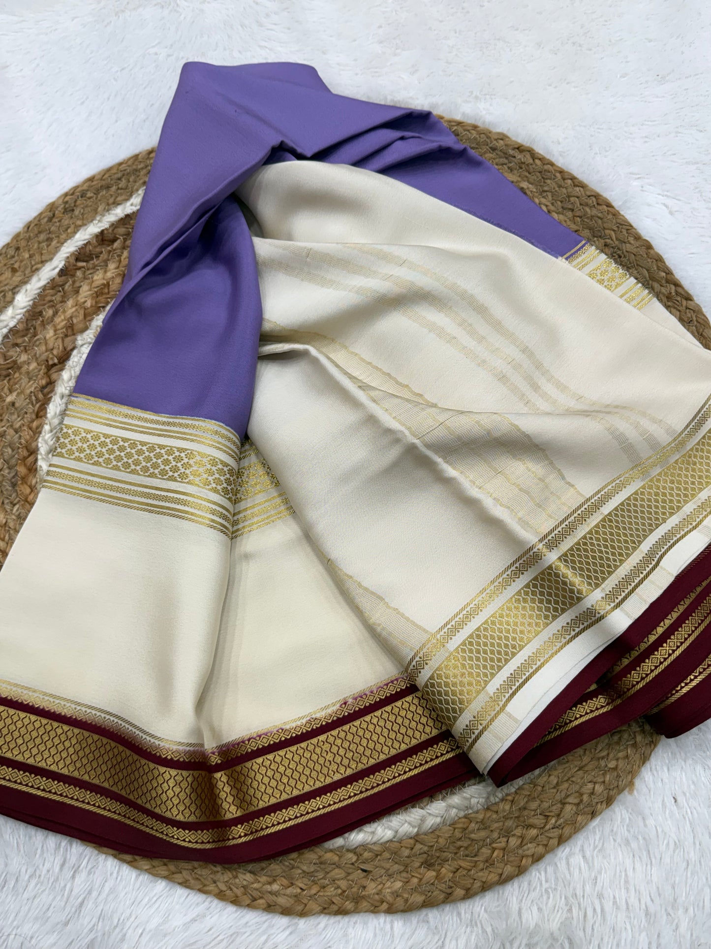 3D Mysore silk