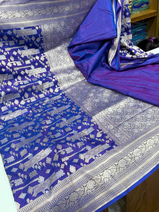 Pure handloom Banarasi silk saree
