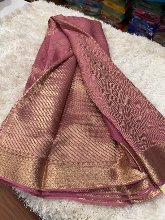Brocade Mysore silk Saress