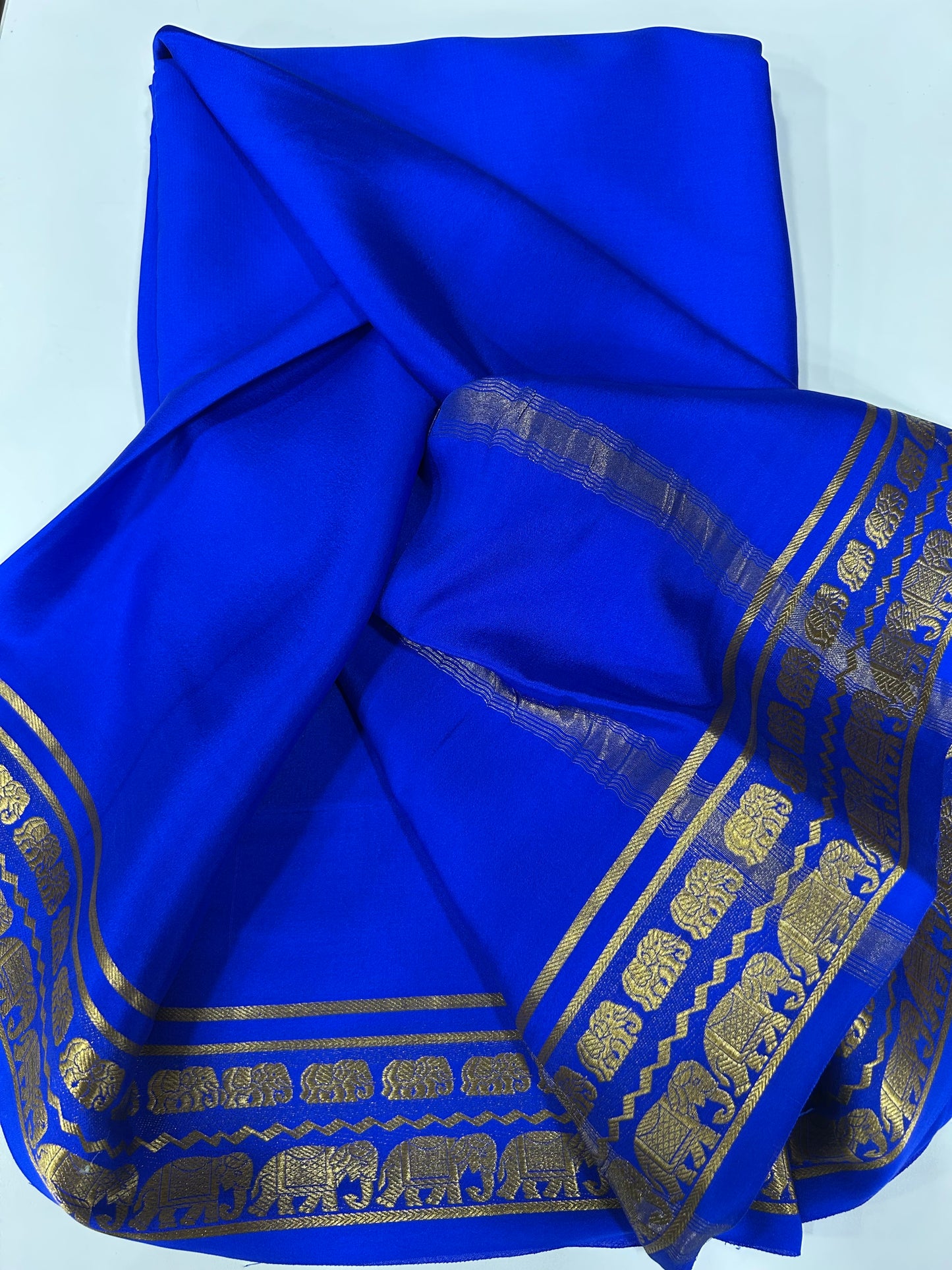 Self Mysore silk sarees