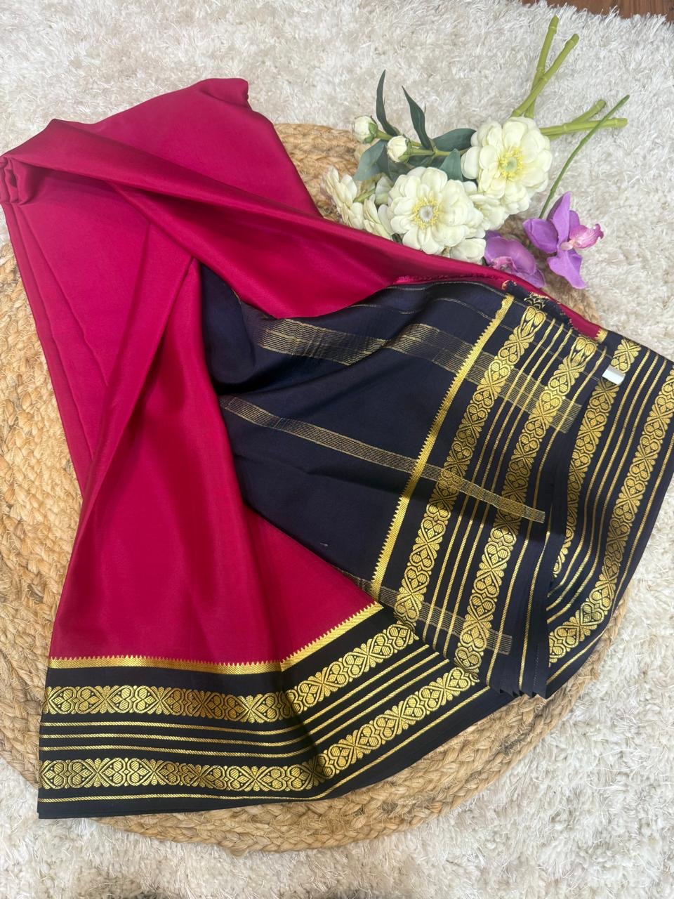 Mysore silk sarees css pattern