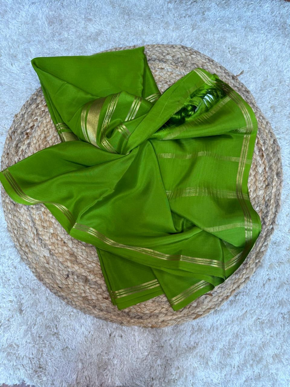 Mysore silk sarees self 3D pattern