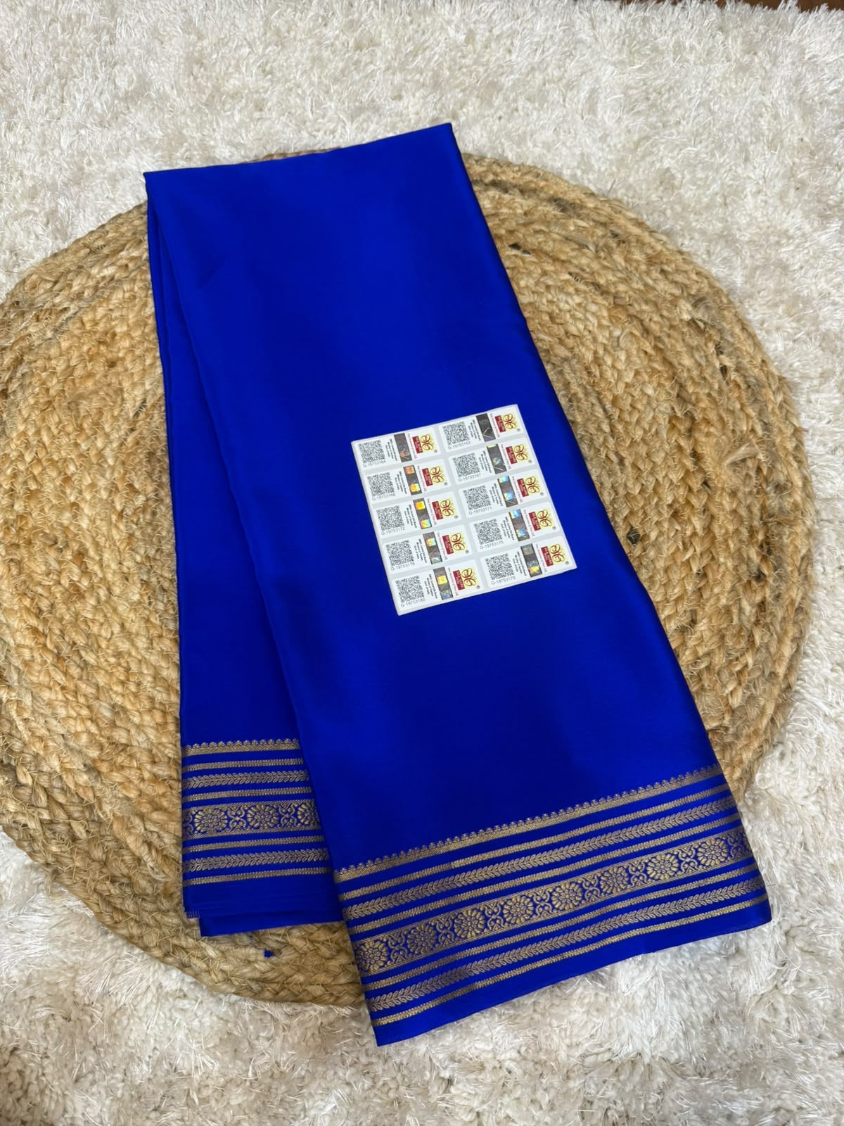 Mysore silk sarees self pattern