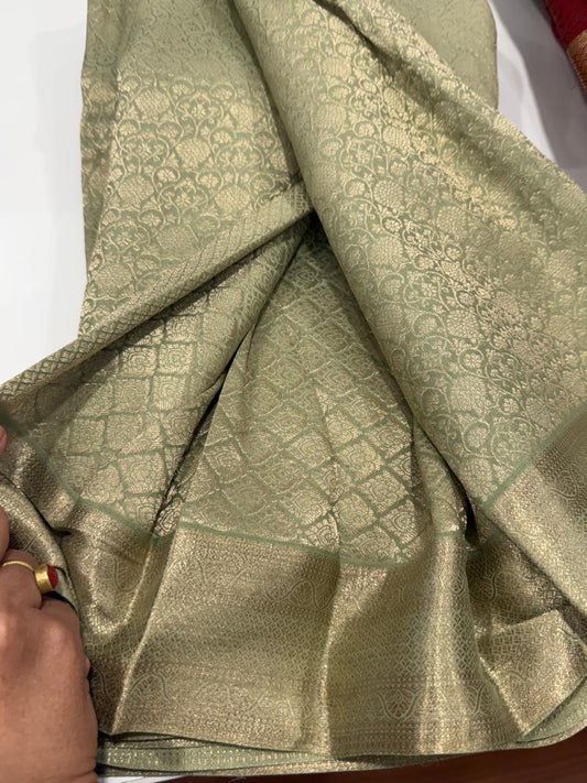 Border Mysore silk saree
