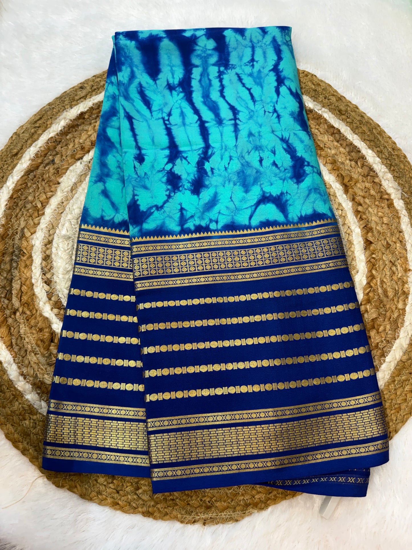 2D shibori print