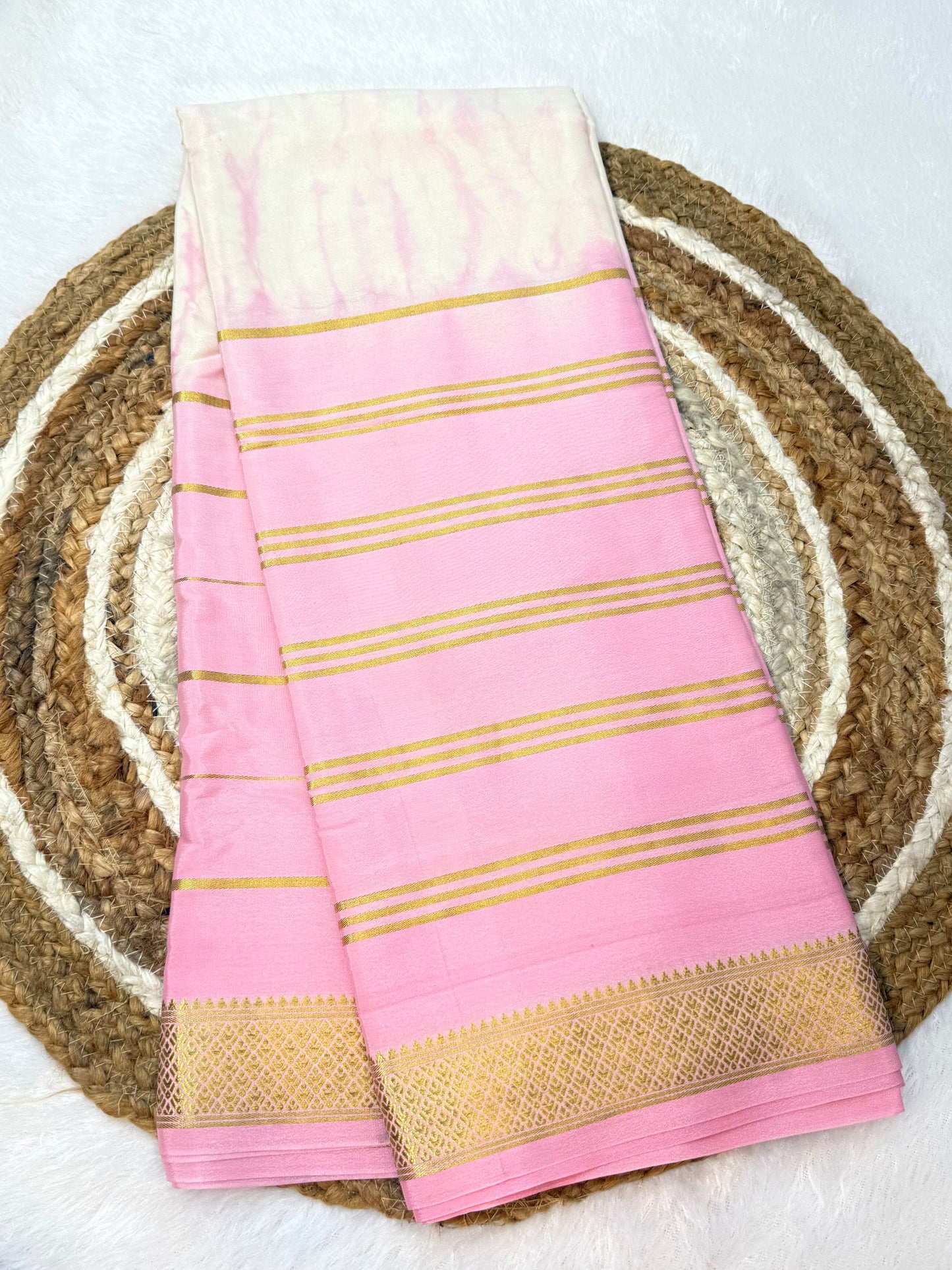 2D shibori print sarees