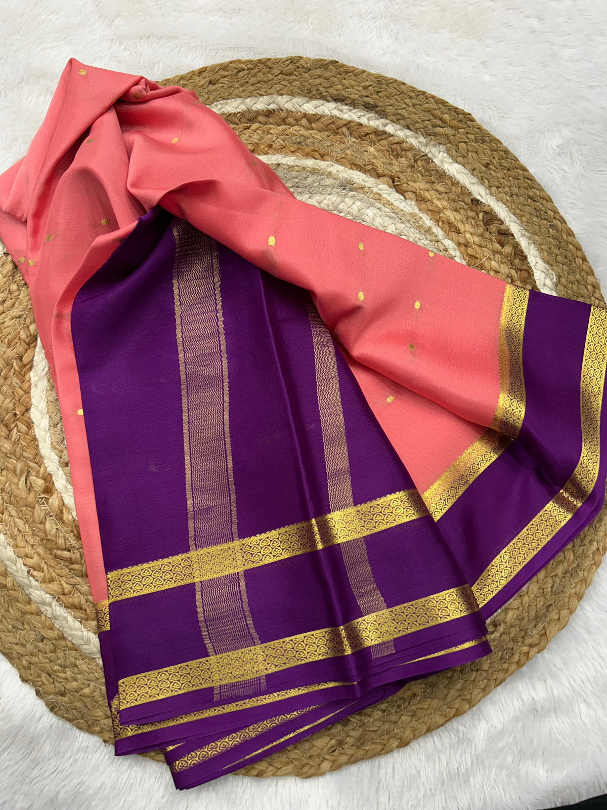 Light weight Mysore silk butta
