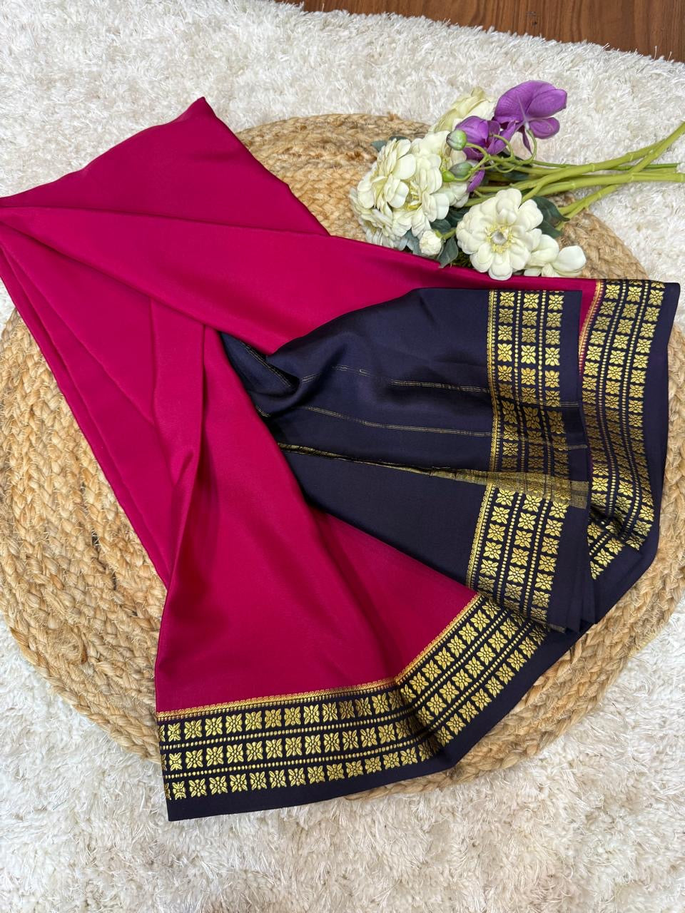 Mysore silk sarees CSS pattern