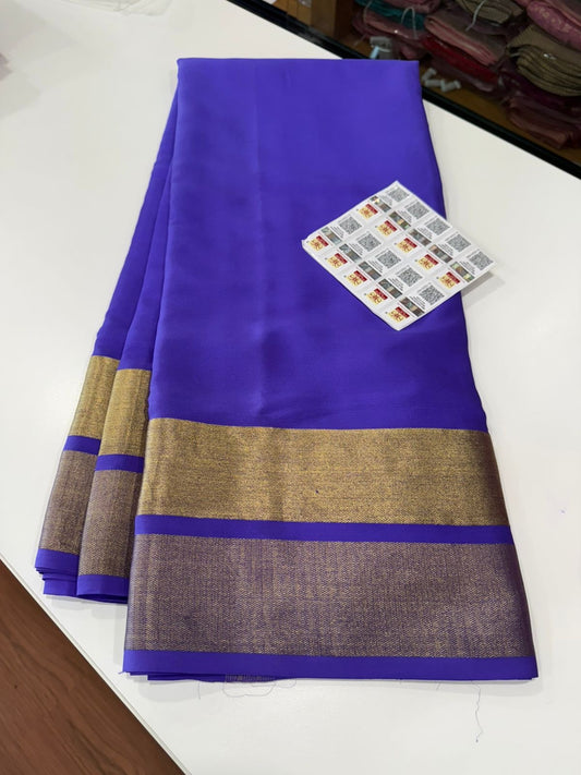 Kanchi border Mysore silk Saress