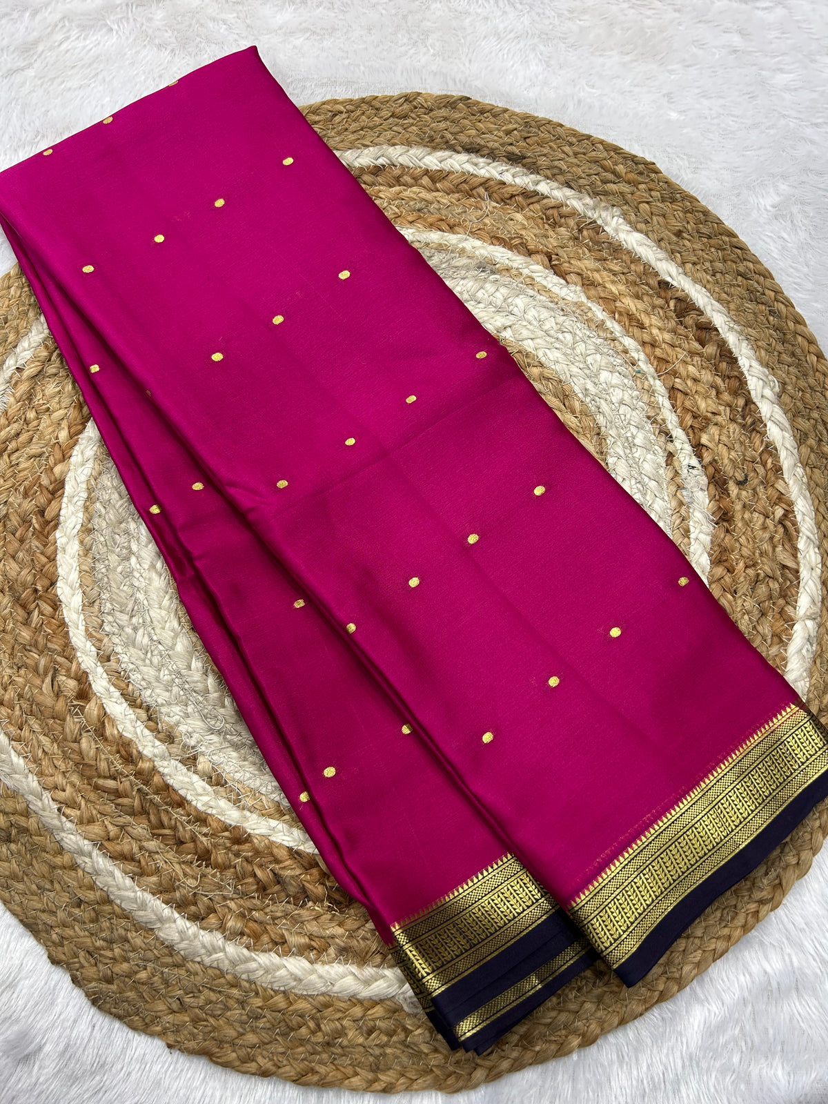 Light weight Mysore silk butta