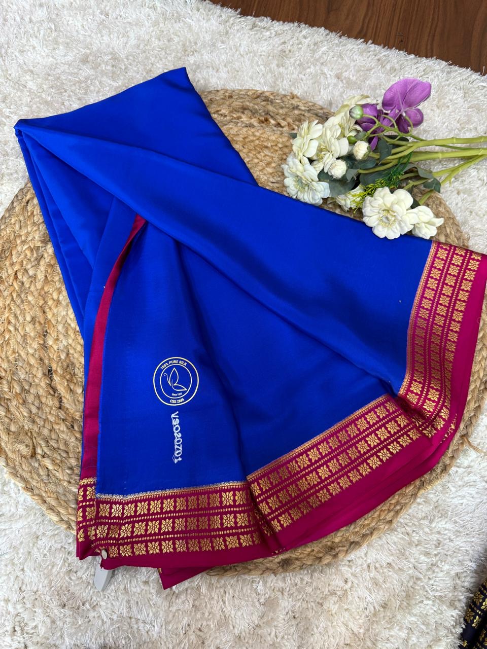 Mysore silk sarees css pattern