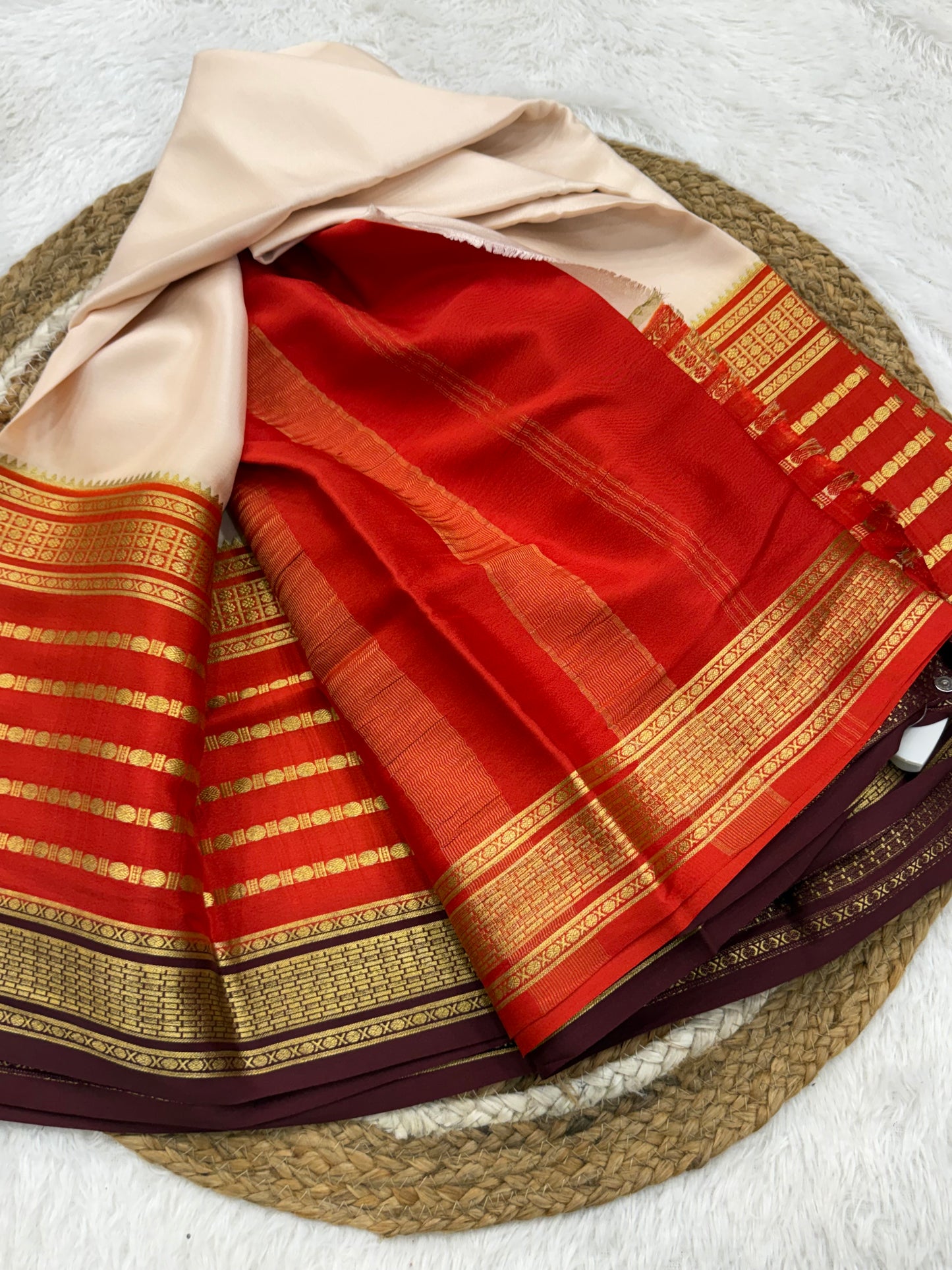 3D Mysore silk