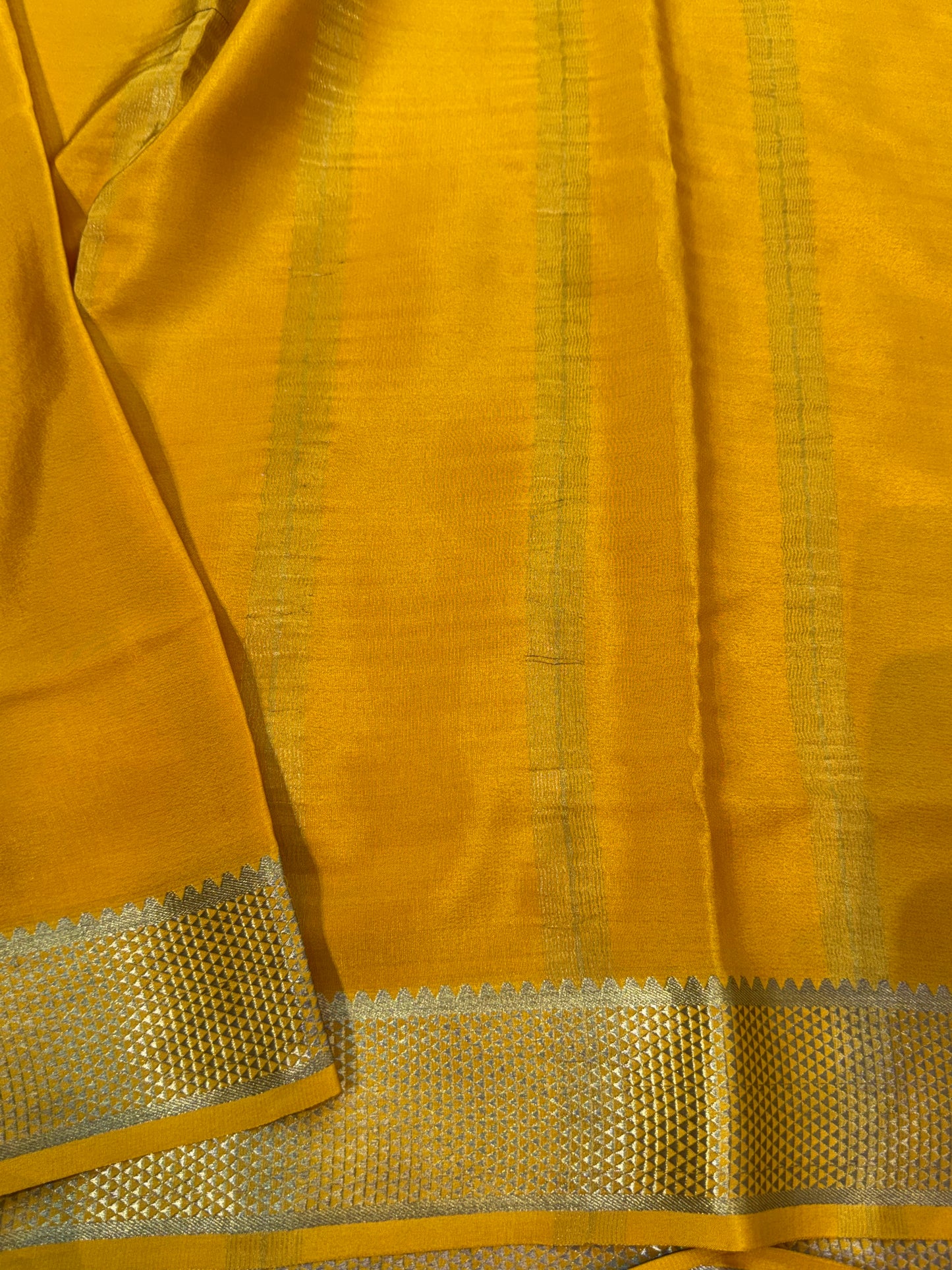 Floral print Mysore silk