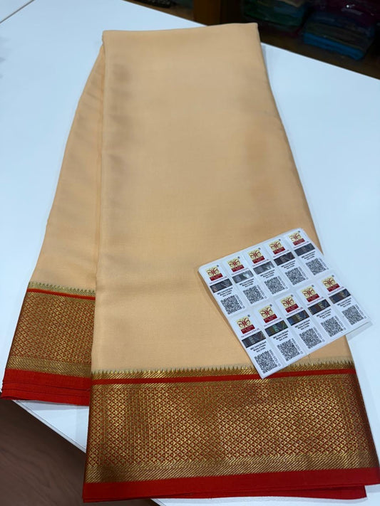 Mysore silk sarees with elegant color combinations