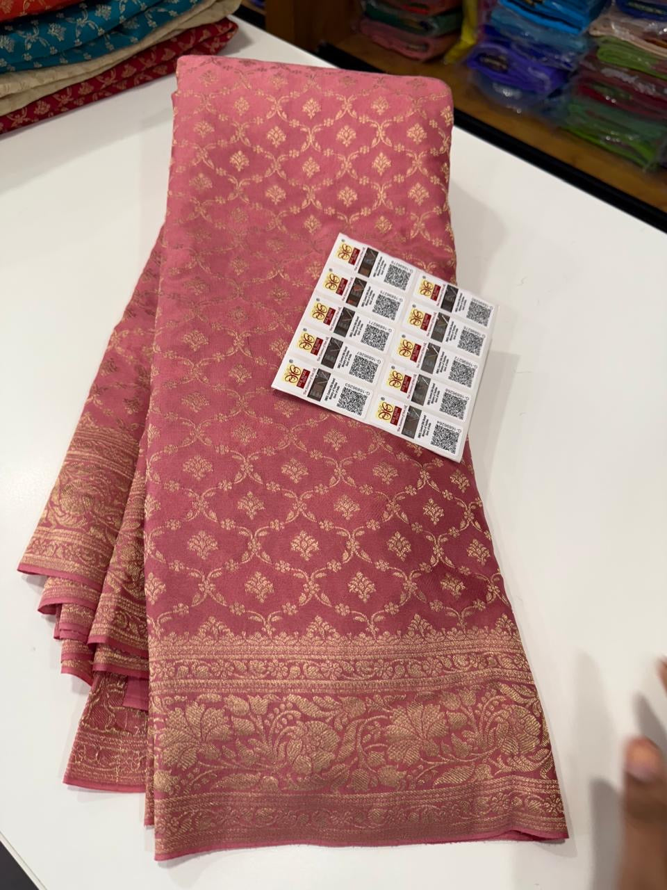 Mysore silk brocade sarees