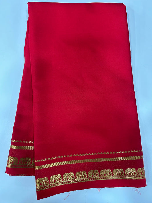 Self  Mysore silk