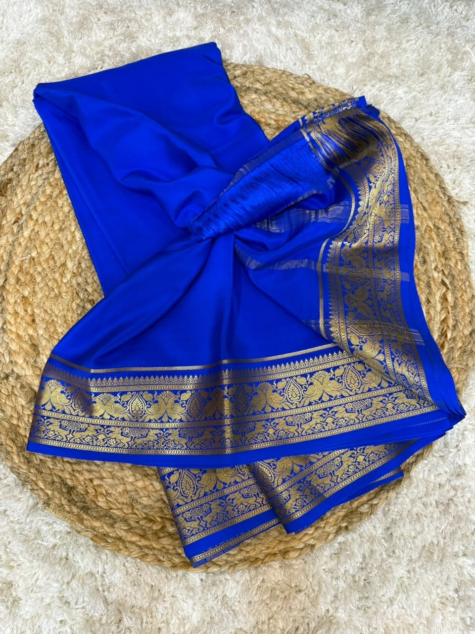 Mysore silk sarees self pattern