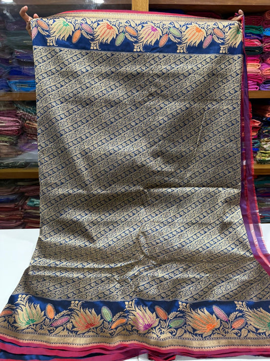 Pure handloom Banarasi silk saree