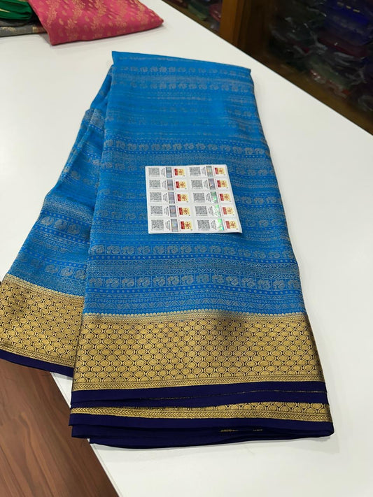 Brocade  Mysore silk sarees