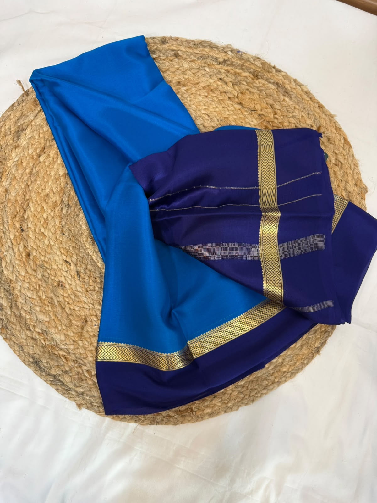 Mysore silk sarees light weight pattern