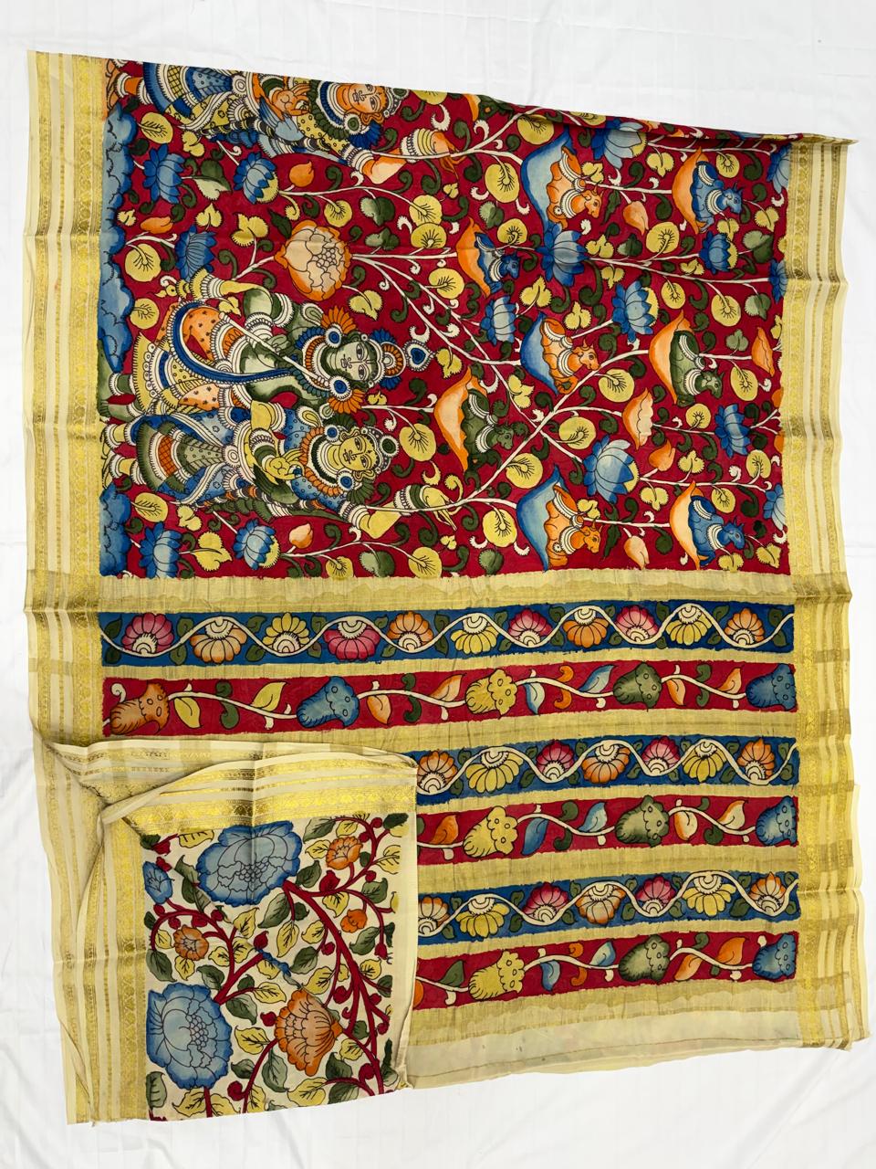 Kalamkari Mysore Silk