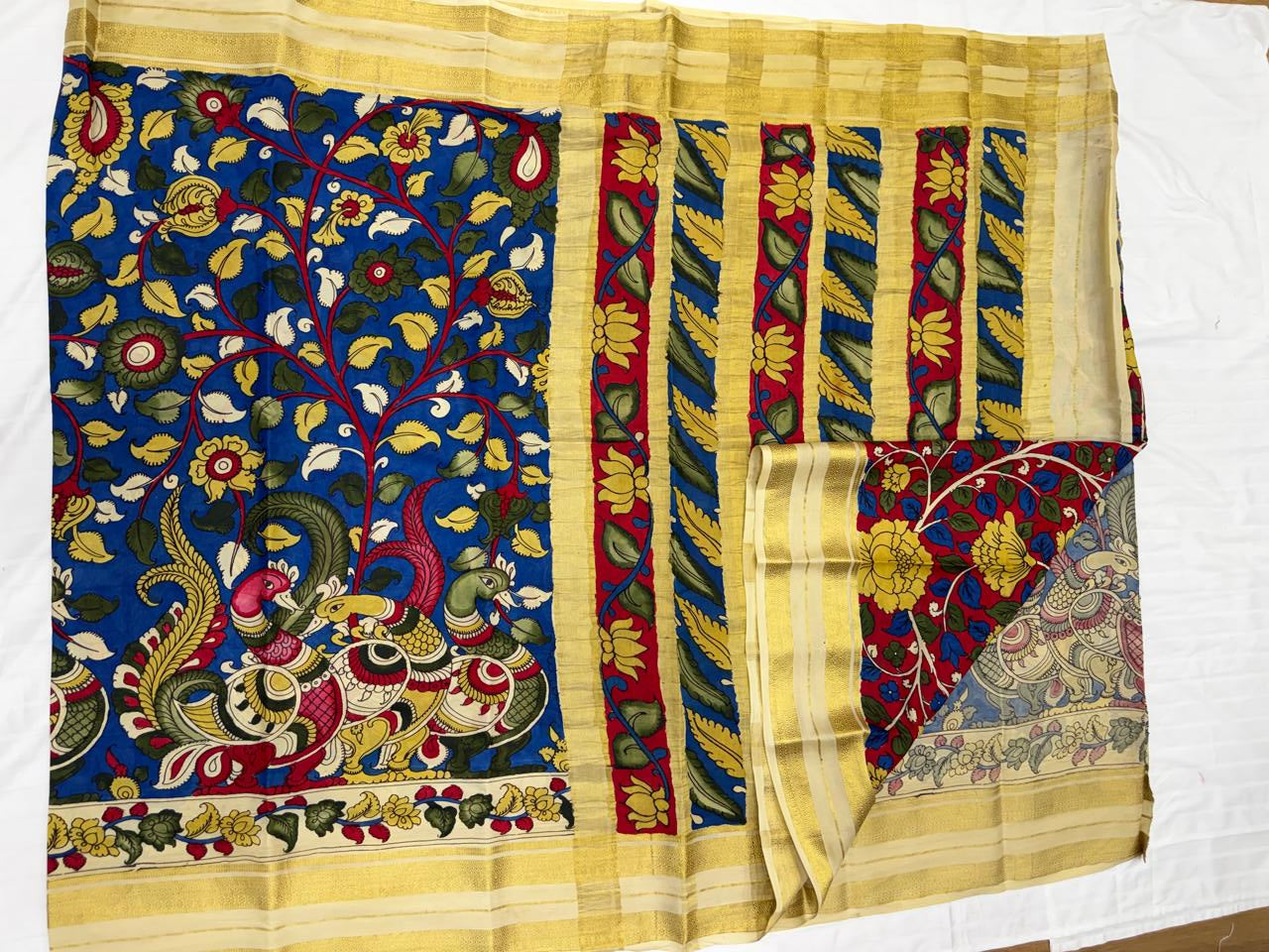 Kalamkari Mysore Silk